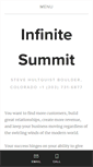 Mobile Screenshot of infinitesummit.com